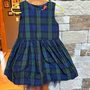 Girl’s Joe Fresh Black Watch Plaid Size 4